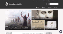 Desktop Screenshot of oasteadomnului.info
